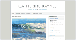 Desktop Screenshot of catherineraynes.com