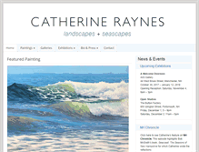 Tablet Screenshot of catherineraynes.com